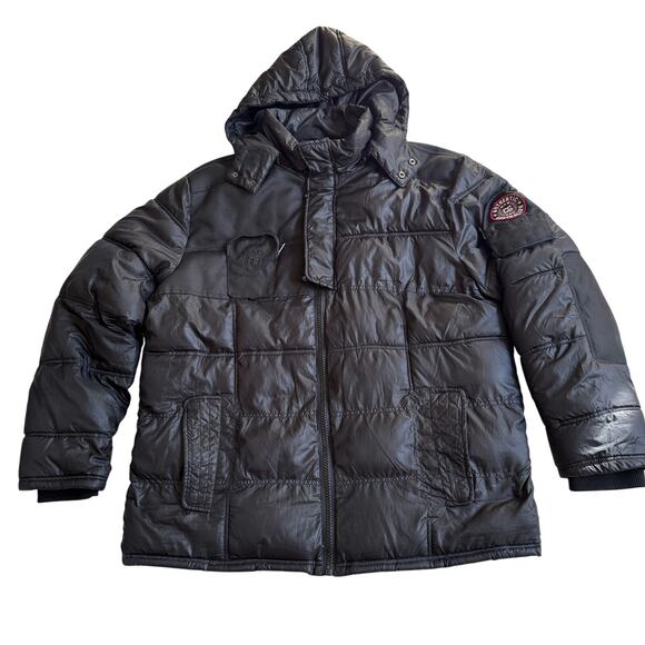COOGI Vintage Puffer Bomber Mens Coat Parka Sz XXL 2XL Jacket EUC Y2K Australia - Picture 1 of 15